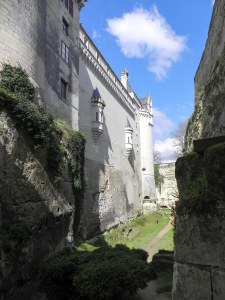 le château de Brézé : les douves